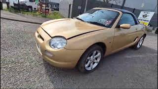 2000 Mg Mgf Steptronic Mathewsons Clic Cars Auction 12, 13 & 14 June 2024