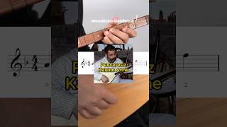 Tamamı Sayfamda Penceresiz Kaldım Anne Çalışma Nota Solfej Doremi Saz Bağlama