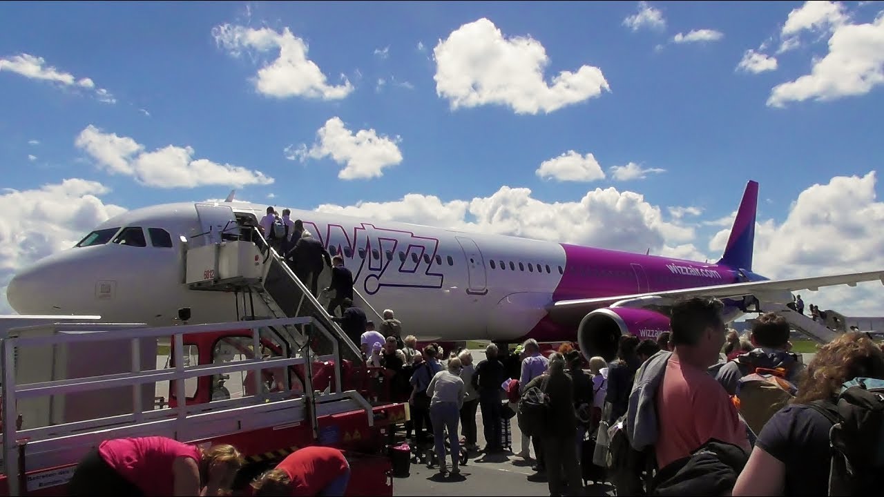 Wizzair Airbus A321 231sl Hamburg To Gdansk Full Flight Youtube