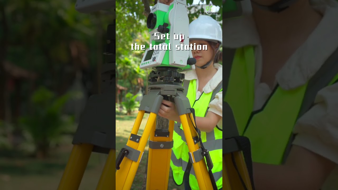 Preparation for the total station