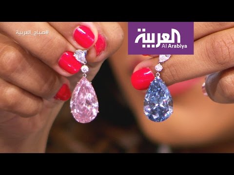 فيديو: بيع الماس الوردي النادر بسعر قياسي