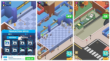 Idle Bank Tycoon - Gameplay Android iOS