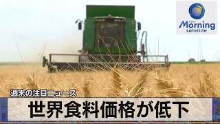 世界食料価格が低下【モーサテ】（2023年9月11日）