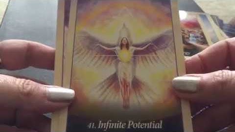 Oracle Of The Angels -Oracle Cards-Close Up Review-see each card and messages