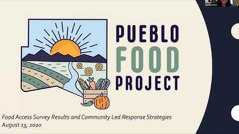 Pueblo Food Project - Food Access Community Webinar