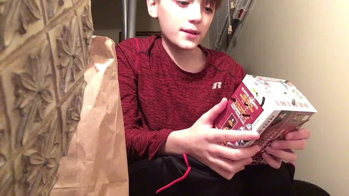 football card opening