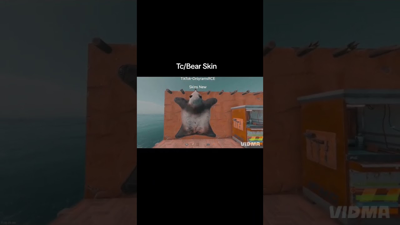 Rust Console New TC/Bear Rug 