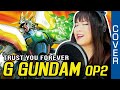 G Gundam / 機動武闘伝Ｇガンダム  OP 2 -  Trust You Forever cover with lyrics and English translation