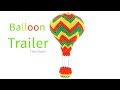 Origami 3D Balloon Time Lapse Ultra HD 4K 