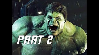 MARVEL'S AVENGERS Walkthrough Gameplay Part 2 - HULK SMASH (PS4 PRO)