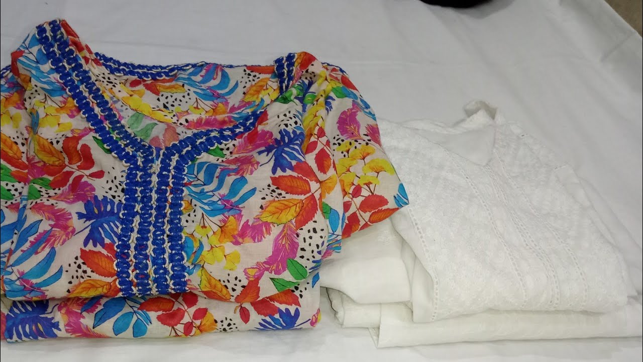 Simple dress design for girls|simple printed dress designs for girls|lEasy Dress Designing 04