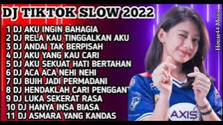 DJ TIKTOK SLOW 2022 • DJ AKU INGIN BAHAGIA ARIEF • DJ RELA KAU TINGGALKAN AKU ARIEF