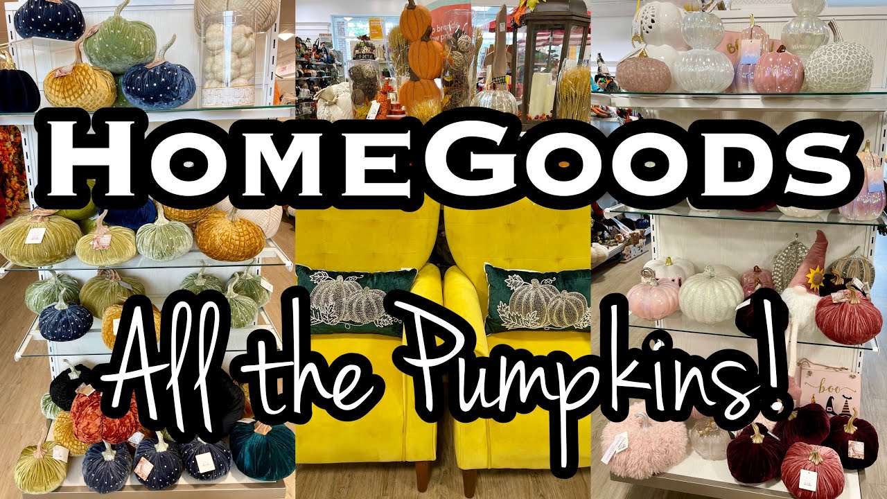 NEW HOMEGOODS FALL DECOR 2021 • SHOP WITH ME YouTube