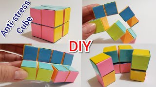 Игрушка антистресс своими руками.  Кубик рубик. Anti-stress toy.  Infinity cube.