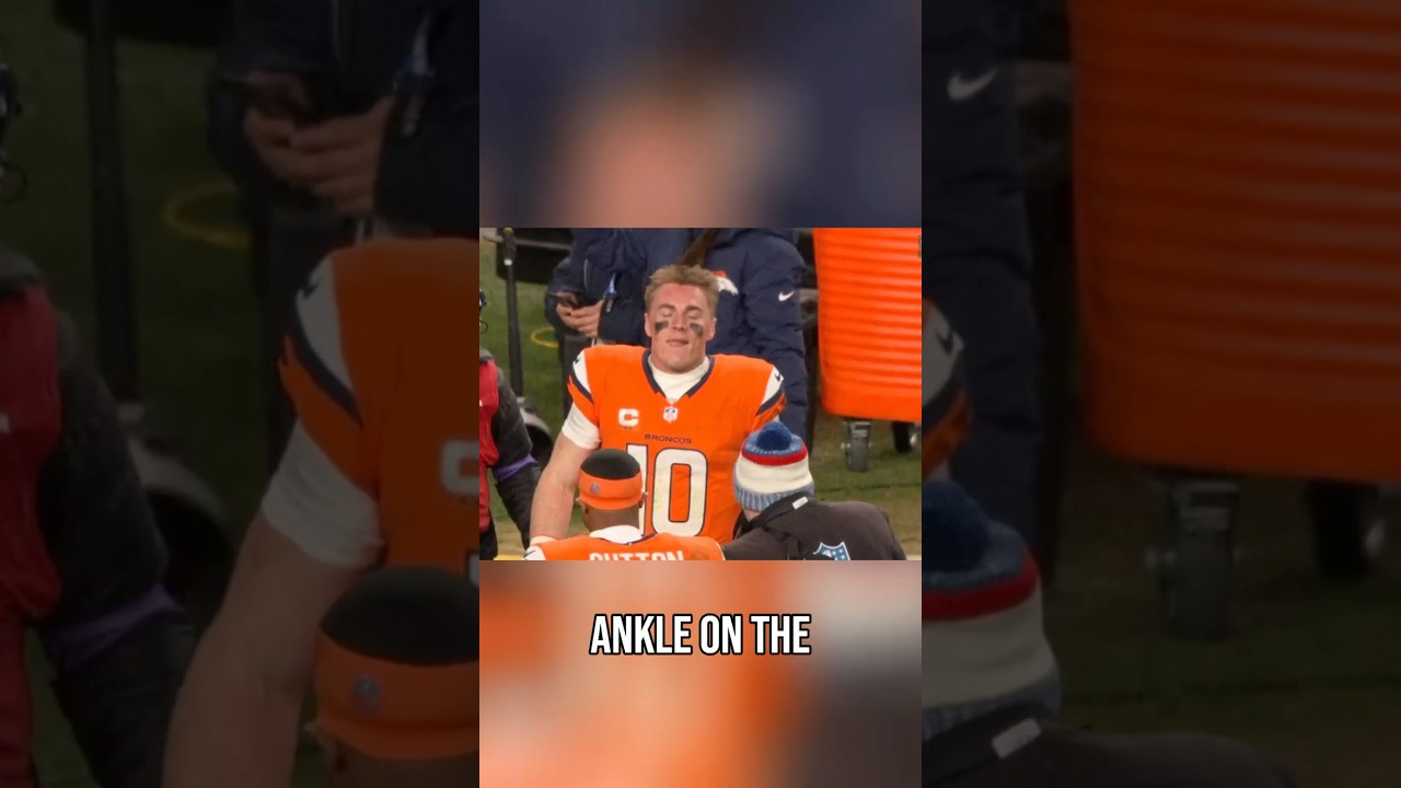 Bo Nix GRUESOME Season-Ending Ankle Injury