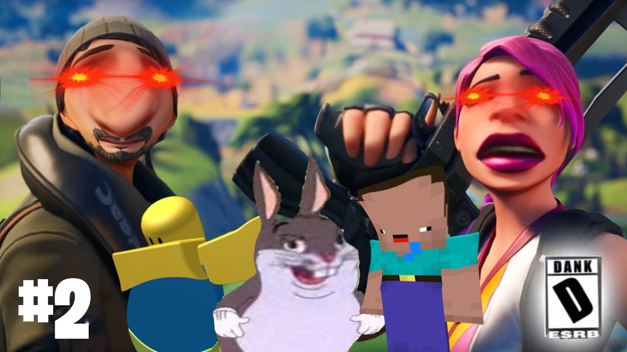 Fortnite defaults vegeta meme rekabattle