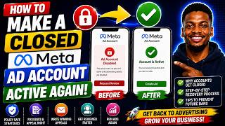 How to Reactivate a Closed Meta Ad Account on Facebook How to Reactivate a Closed Meta Ad Account on Facebook