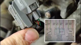 Acura TL 3.2L ECT and TPS testing