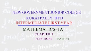 MATHS-IA-CHAPTER 1-FUNCTIONS PART1