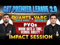 Work,Rate &amp; Time &amp; Verbal Ability | Quants + VARC  | CAT 2026 Preparation