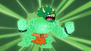 Glow-volution | Heros Of Goo Jit Zu | Ultimate Fight Compilation | Cartoons For Kids