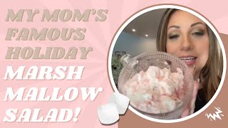 Holiday Marshmallow Salad: My Mom’s Famous Recipe! 🎄✨