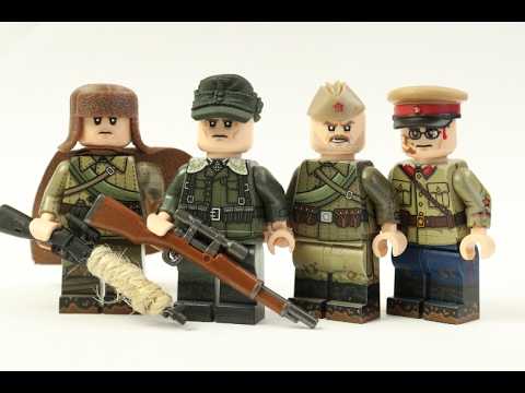 Фигурки из фильма "Враг у ворот"