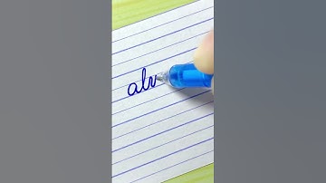 always - How to write English cursive writing daily usable words | cursive handwriting practice