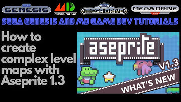 How to Create Complex Level Maps With Aseprite v1.3 - Beginner Game Dev Tutorials
