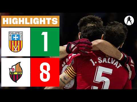 Calafell vs Reus (1-8) | HIGHLIGHTS OK LLIGA