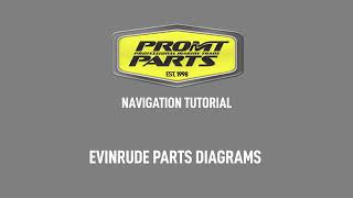 PROMT PARTS EVINRUDE PARTS DIAGRAM NAVIGATION