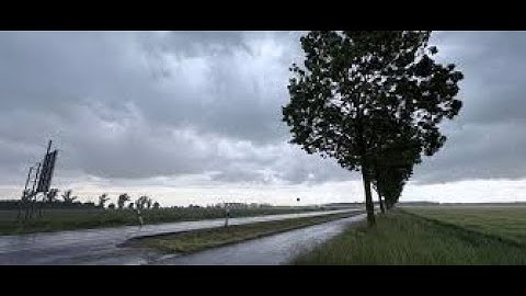 Unwetterwarnung: Schwere Gewitter im Osten und Südosten erwarte