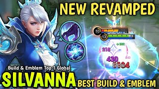 100% BRUTAL DMG!! New Revamp Silvanna Best Build & Emblem is Broken - Build Top 1 Global Silvanna