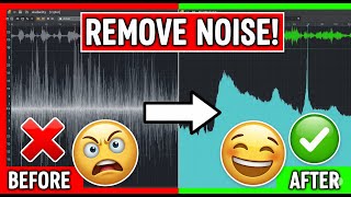 Remove Background Noise in Audacity (Simple 2-Step Tutorial)