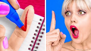 20+ CRAZY SCHOOL PRANKS || Smart Hacks And Crafts For Students