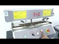 Wance adm101 gauge length marking machine operation