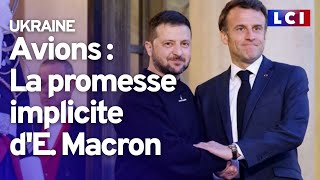 Avions : la promesse implicite d'E. Macron