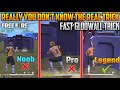 How To Make Fast Gloowall Secret Trick🤫 Free Fire || Sit Up Gloowall Trick 99% People Don't Know😮 ?