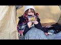 真冬の徒歩バックパックキャンプ【あったか装備のコツ】【完ソロ】
