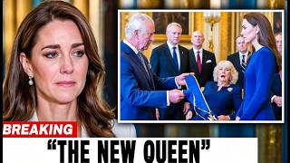 4 MIN AGO Camilla COLLAPSES After Royal Council Hands Catherine Her Queen Consort Title