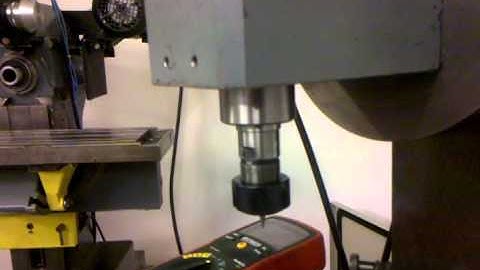 Emc2 / Mesa5i20 spindle test
