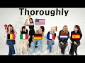 Europeans Try to Pronounce Difficult English Words!!