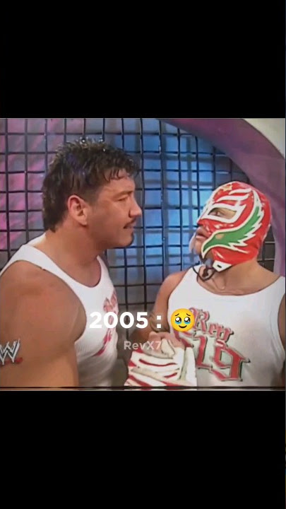 Rey Mysterio & Eddie Guerrero Then vs Now 🥹 Edit