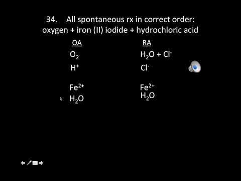 Predicting Redox Rx 34