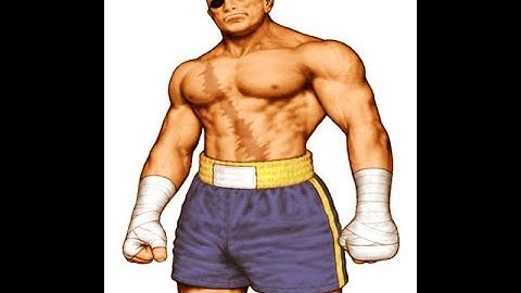 Sagat from Capcom vs SNK Pro