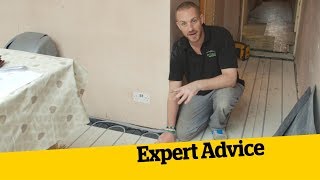 Fitting Underfloor Heating; How To Build An Extension (14)