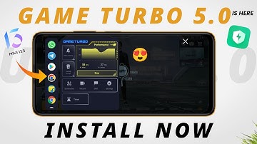 Install New Game Turbo 5.0 On Xiaomi/Poco/Redmi Devices | New Ui & Features