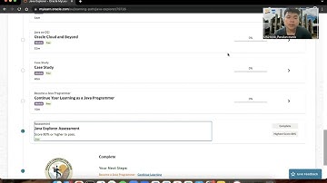 Java Explorer grades