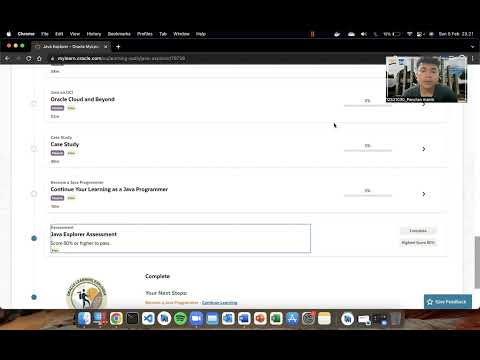 Java Explorer grades