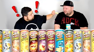 Houbové brambůrky Pringles? Ochutnávka šílených příchutí! Které budou nejhorší?